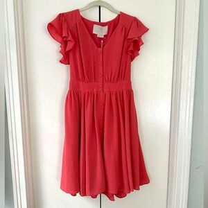 Gal Meets Glam NWT Coral Fit & Flare Dress - 2